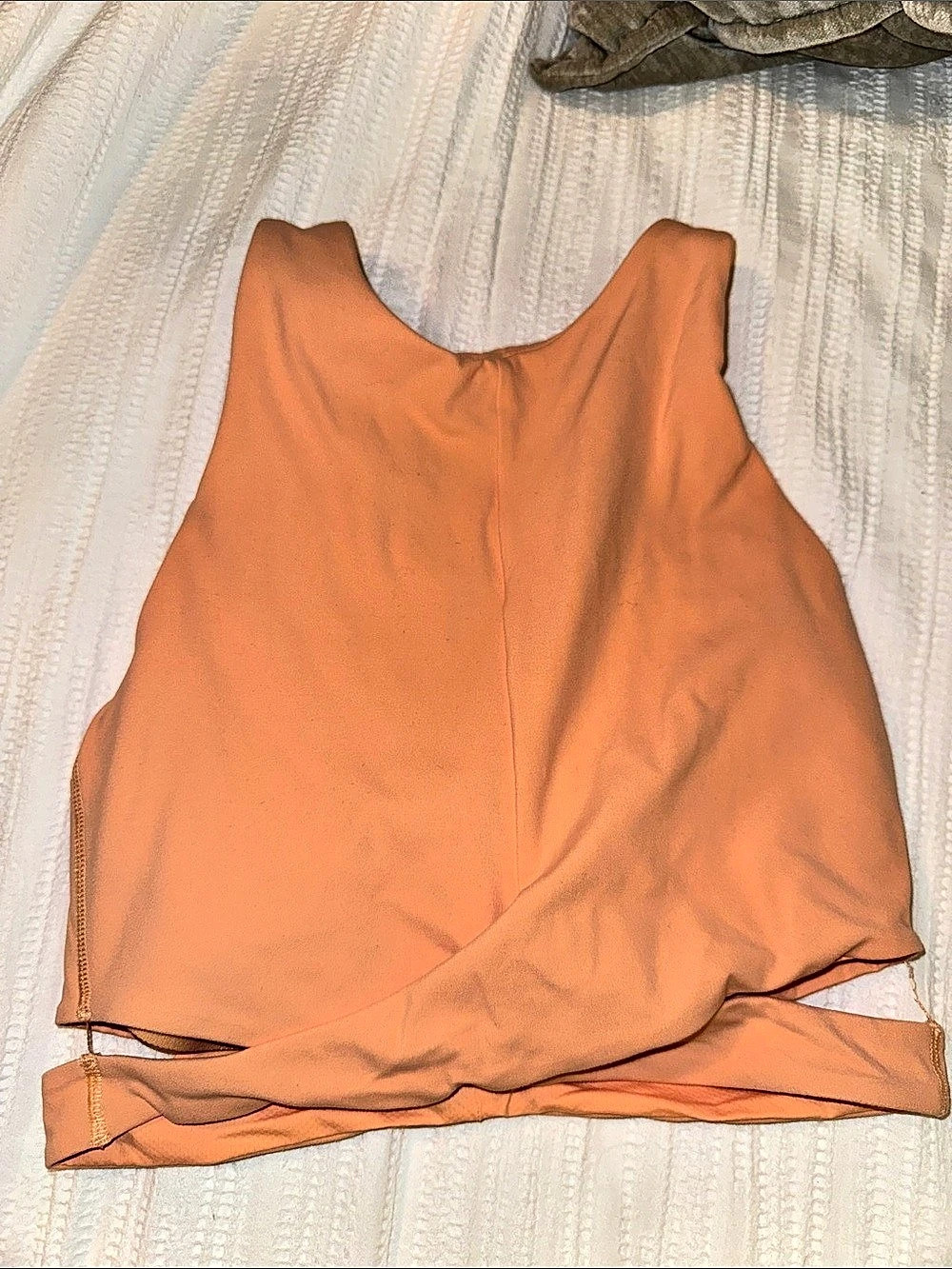 Athleta One-Piece Swimsuit in Orange Size Medium